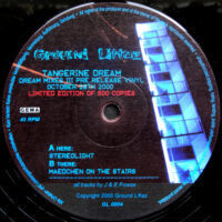 Tangerine Dream – Stereolight / Maedchen On The Stairs  (Vinyl EP)