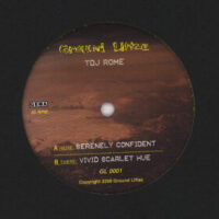 Jerome Froese / TDJ Rome - Serenely Confident (Vinyl EP)